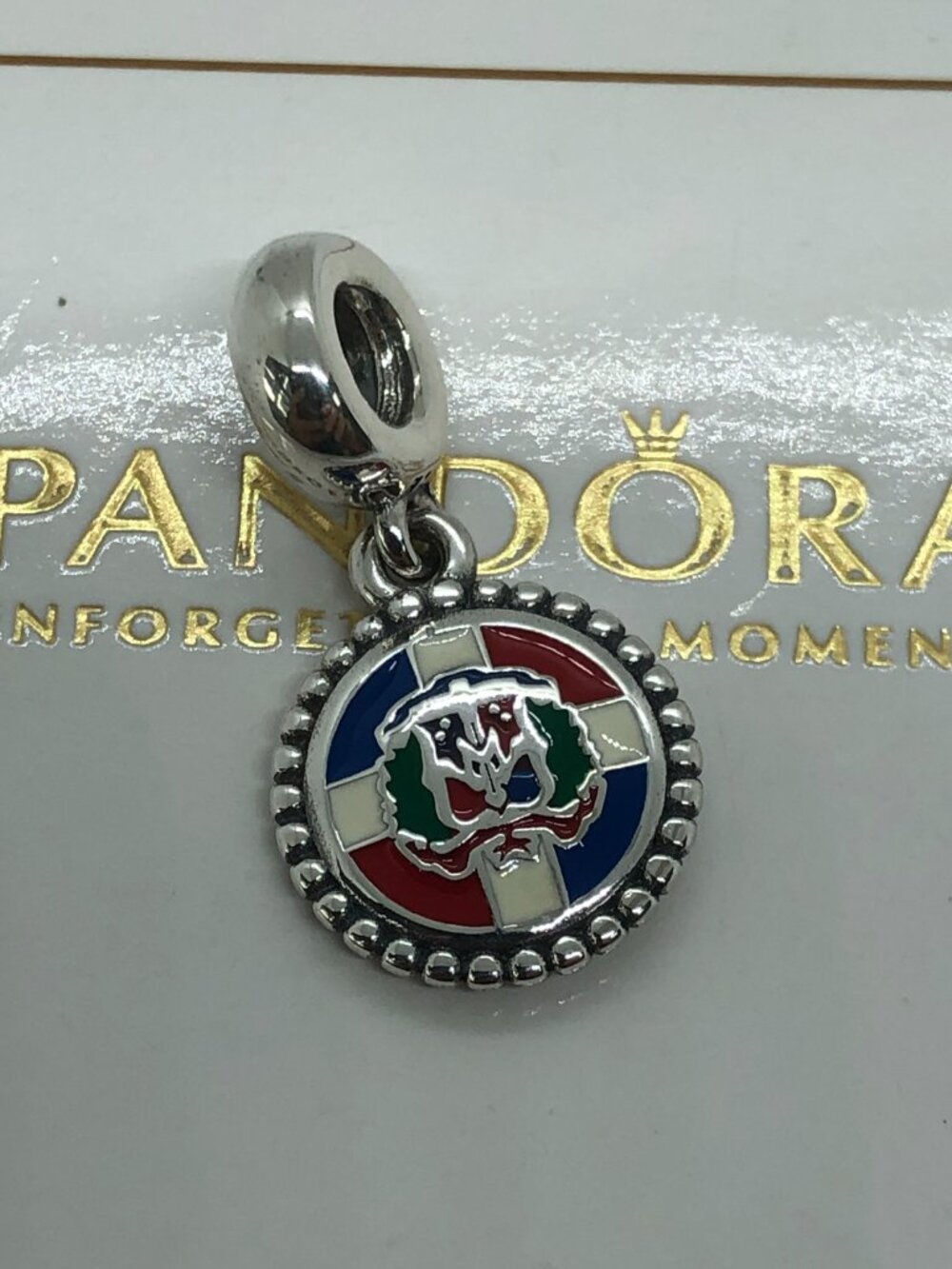 ✨🔥Pandora Dominican Republic Flag Charm